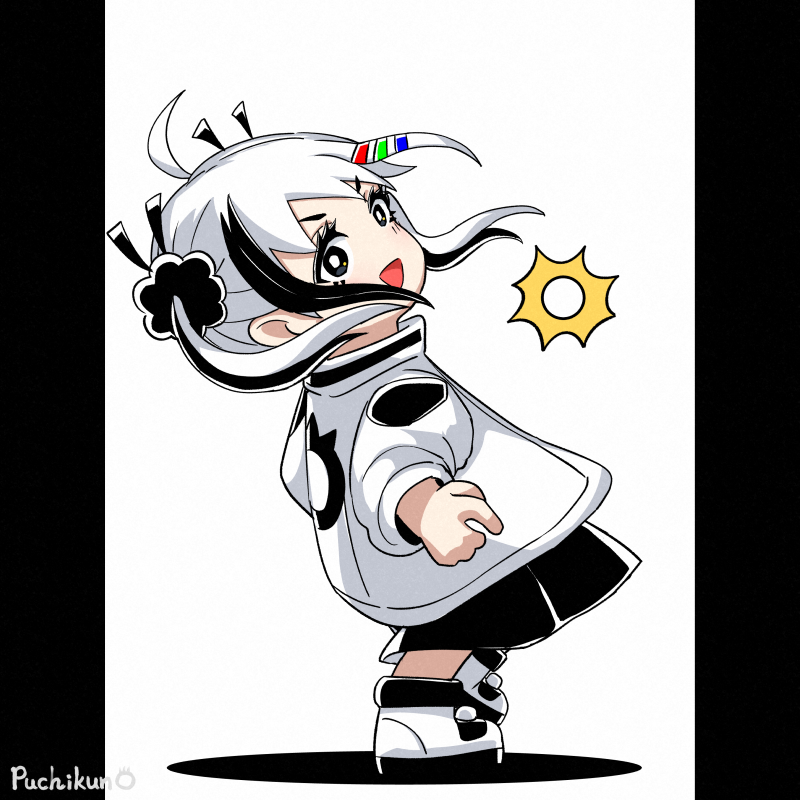 おはモノチ☀️
「当たらないっち!」
#MonochiProject 