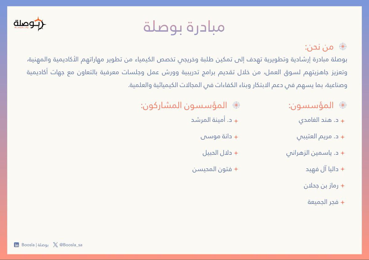 Boosla | بوصلة tweet media