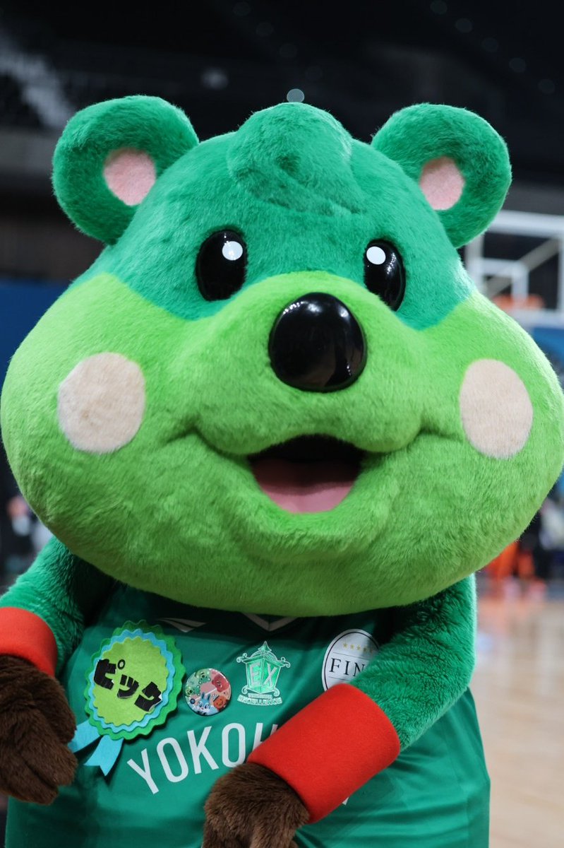 TokyoAncanale's tweet image. おはようございます。
木曜日も頑張っていきましょう！

#横浜エクセレンス 🏀のマスコット #Roll と #Pick 💚
君たちも来てくれてありがとね！
#TUBC 対 #湘南ユナイテッドBC
撮影日:2026.3.9
於有明アリーナ(メイン)