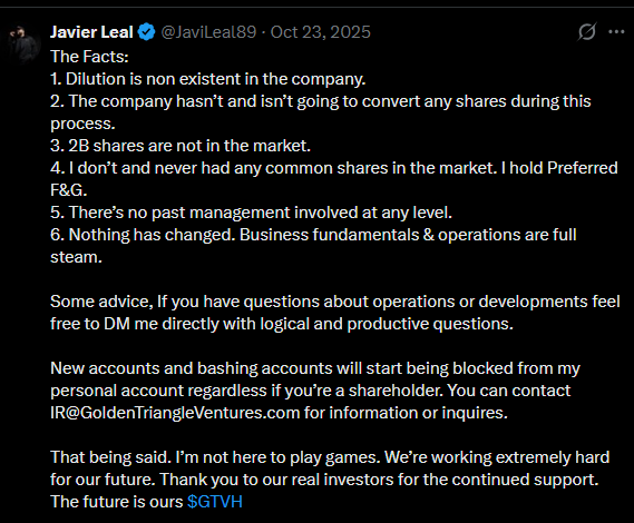 joe_smoe45423's tweet photo. @JaviLeal89 Here's some your "NO DILUTION, NO BID GONE, TRIPS GONE". Now where are we at @JaviLeal89 back to 0001 / No bid. Dude you rug pulled everyone. https://t.co/k1zTVPwyFg