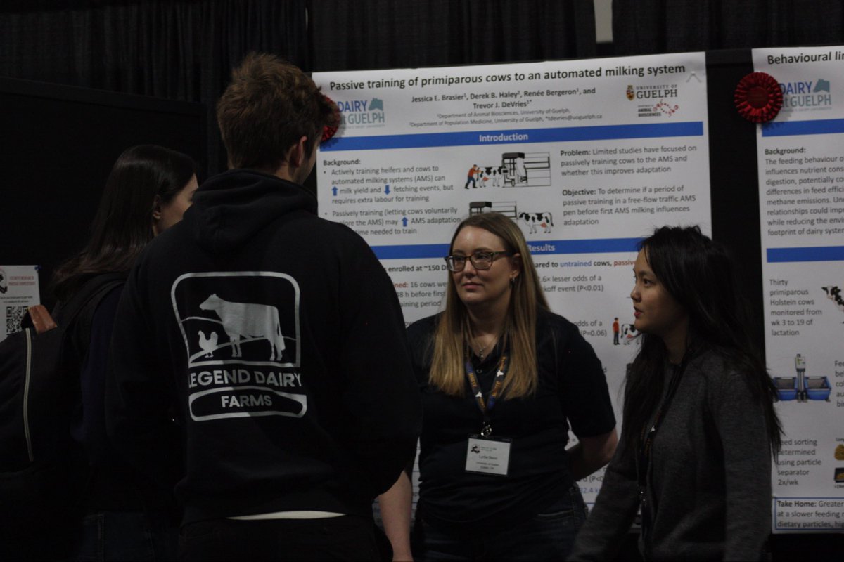 WCDS_Dairy's tweet photo. We are excited to welcome students from universities and colleges across Canada! 

Make sure to check out the poster competition and vote for your favourite using Slido!

QR codes can be found around the posters to join the Slido if you haven’t already. https://t.co/DZJ2Mr0gS8