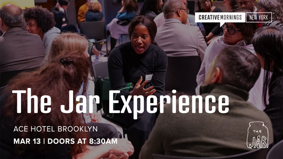 NewYork_CM's tweet image. Our next event is March 13th with The Jar. buff.ly/rkR3sF4 #CMlocal #CMNYC