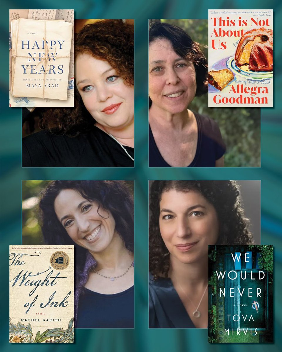 MiamiBookFair's tweet photo. Stories that connect us📚✨

Join Miami Book Fair for Stories We Share: A Nu Reads Celebration with Maya Arad, Allegra Goodman, Rachel Kadish, and Tova Mirvis in conversation with Stacey Mindich, plus music and a lively after-party.

📍 March 18 | 7 PM
🎟️ Free with RSVP https://t.co/3PrZSnyW0i