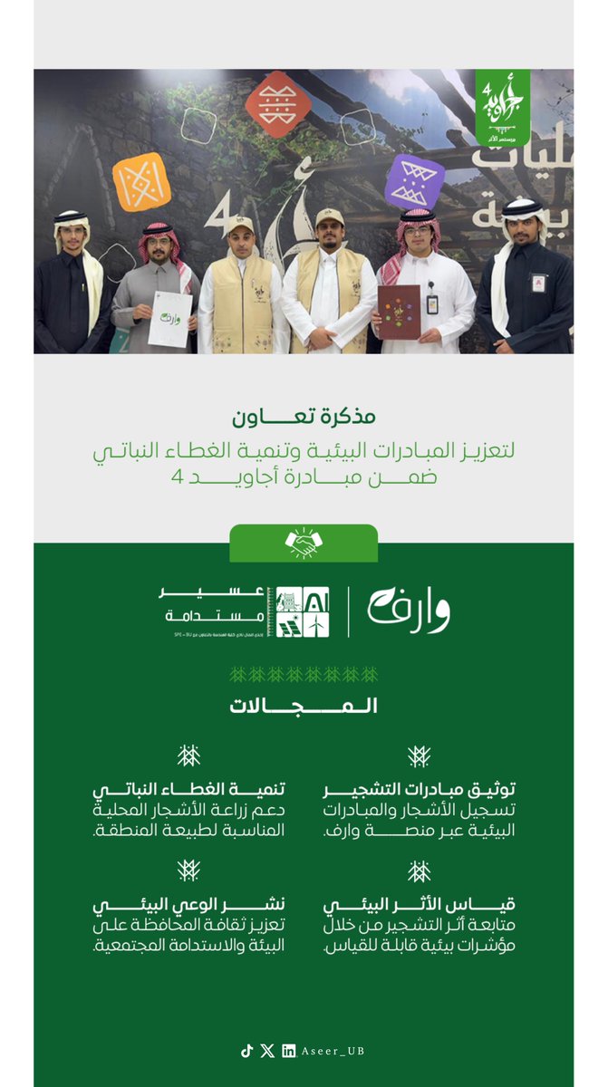 عـسـيـر مـسـتـدامـة tweet media