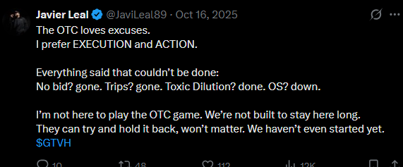 joe_smoe45423's tweet photo. @JaviLeal89 Here's some your "NO DILUTION, NO BID GONE, TRIPS GONE". Now where are we at @JaviLeal89 back to 0001 / No bid. Dude you rug pulled everyone. https://t.co/k1zTVPwyFg