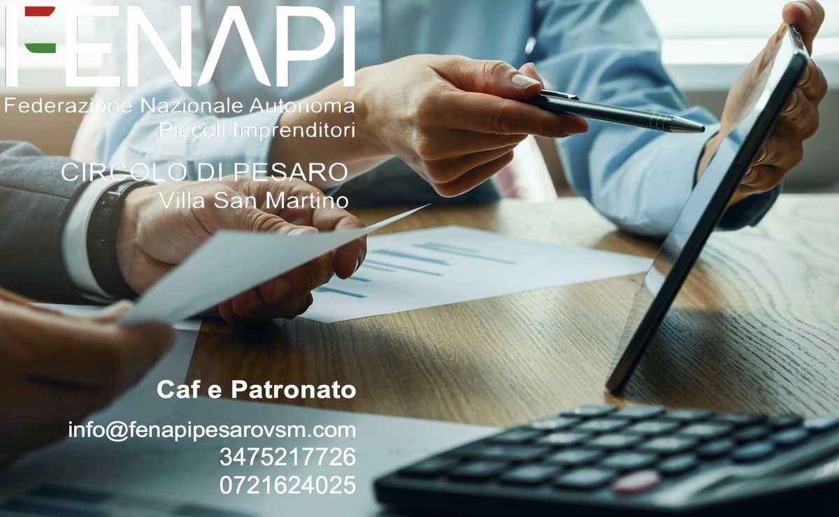 FenapiPesarovsm's tweet image. “MATERNITA’” ? Fenapi Pesaro Villa San Martino Caf Patronato 

Sei in dolce attesa ?

Prenota il tuo Appuntamento
3475217726 - 0721624025
info@fenapipesarovsm.com

fenapipesarovsm.com/#maternita

#fenapi #pesaro #caf #patronato #inapi #maternita

fenapipesarovsm.com