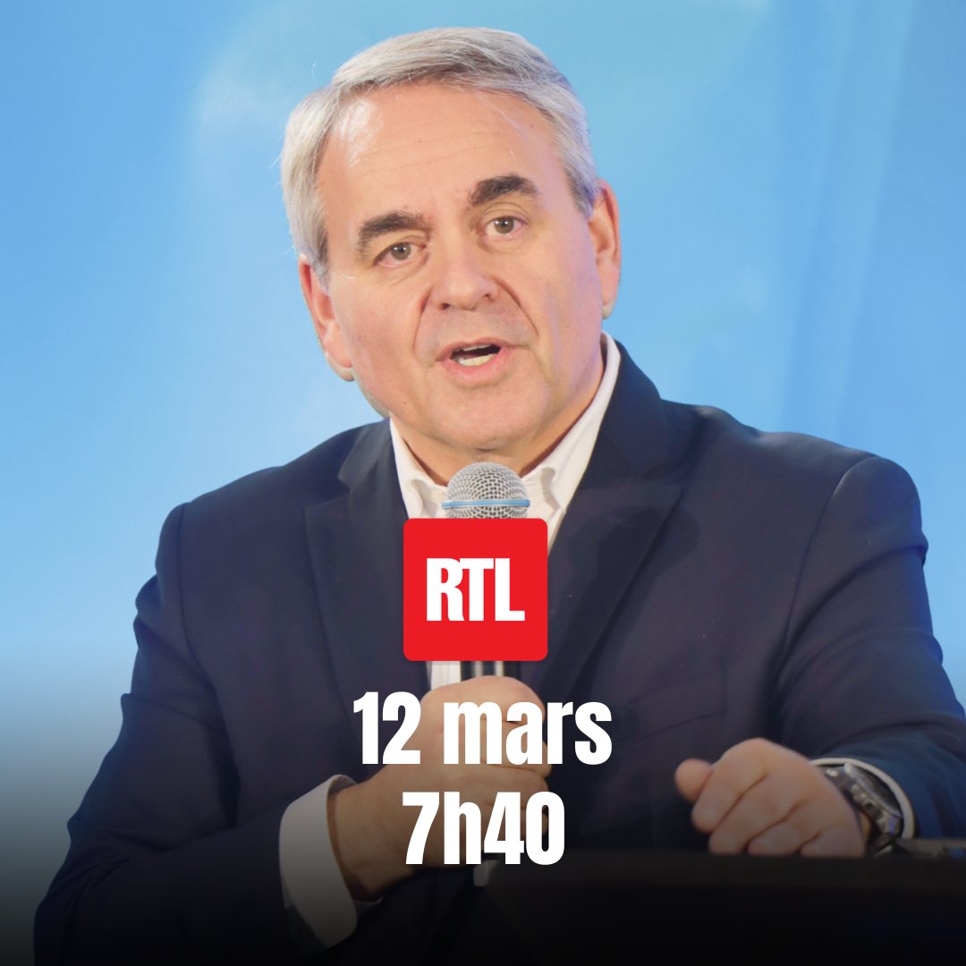 Xavier Bertrand tweet media