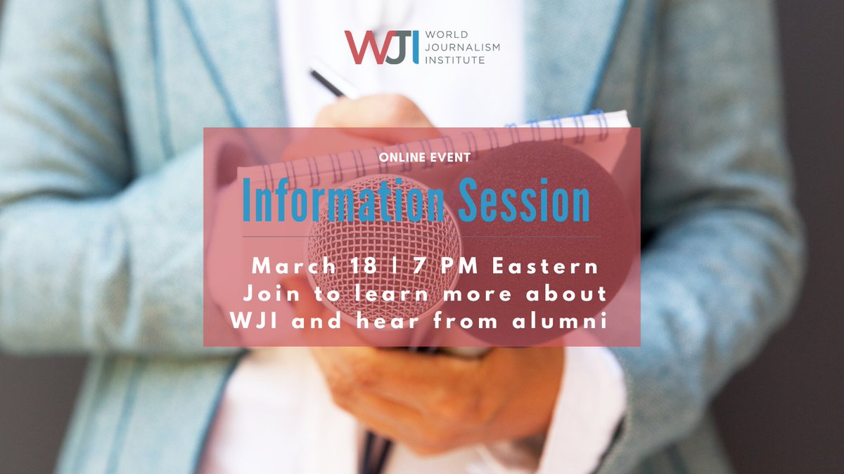 World Journalism Institute tweet media
