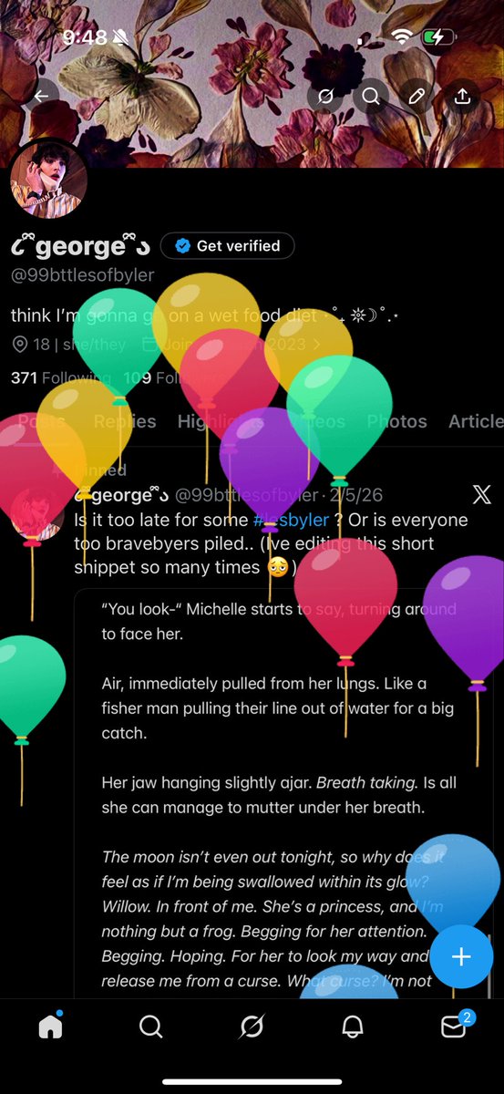 2silly4butter's tweet photo. Balloons ￼￼😋 https://t.co/Uvw48n1fne