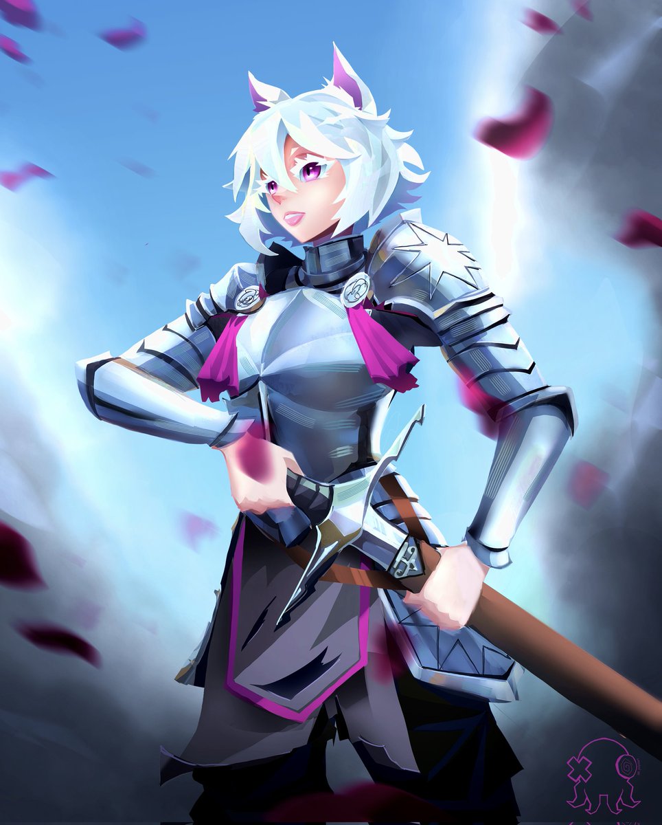 Elizabeth knight 🗡️🛡️
.
.
.
#art #ilust #ilustration #digitalart #knight #fantasy