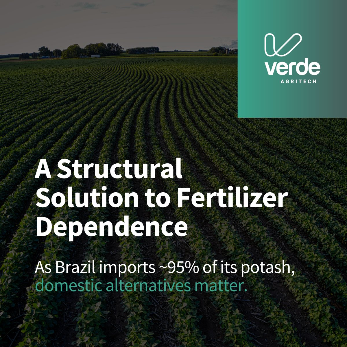 Verde AgriTech - Investors tweet media