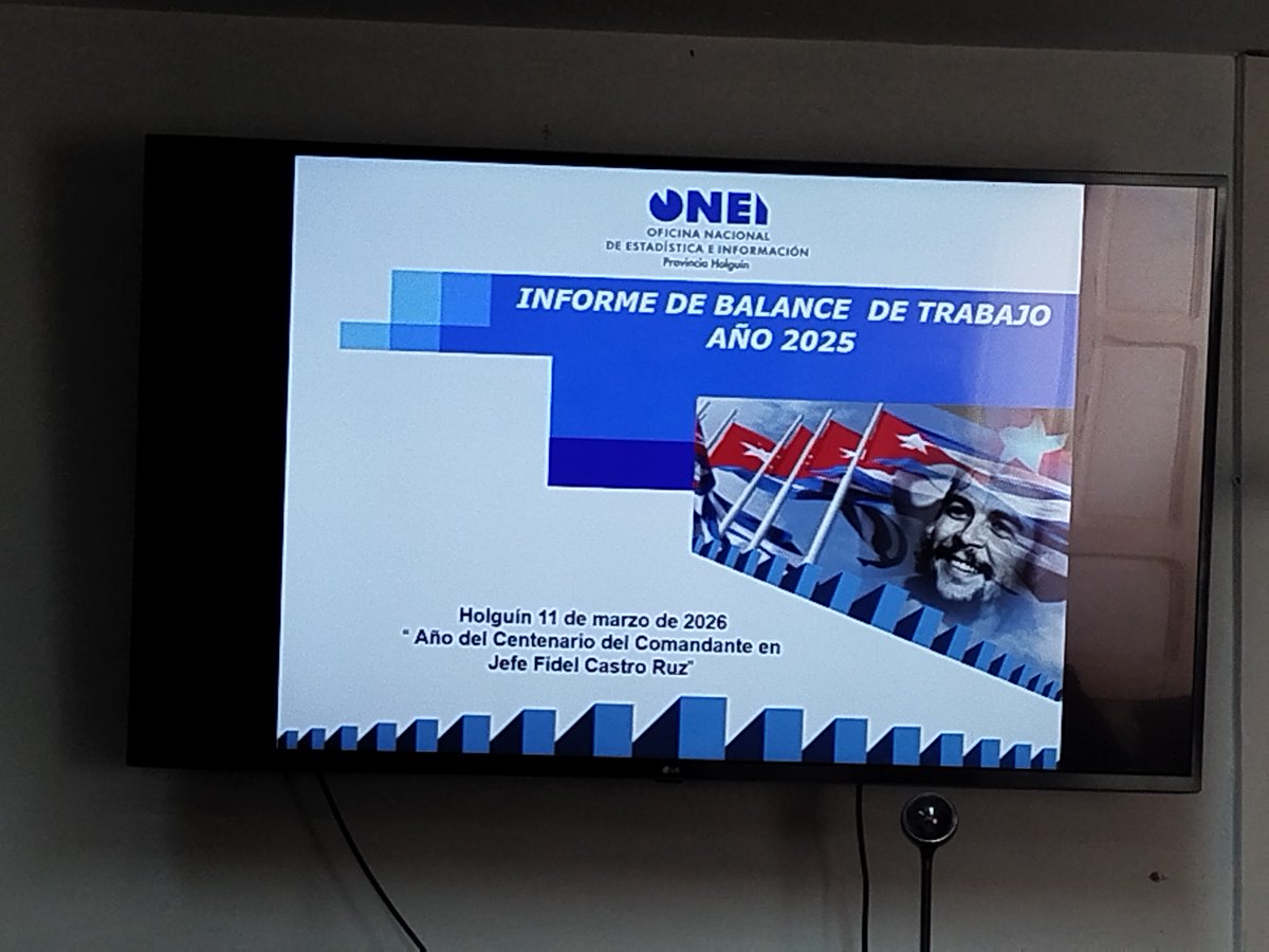 ONEIHolguin's tweet photo. Compromiso, entrega y profesionalidad marcaron el balance anual de la ONEI en #Holguín. La jornada fue ocasión para reconocer a cuadros destacados que contribuyen con su labor al desarrollo de la entidad. La meta seguir avanzando con #HonorHolguinero #ONEIEnAvance #HolguínSí https://t.co/3ggKfHFTEF