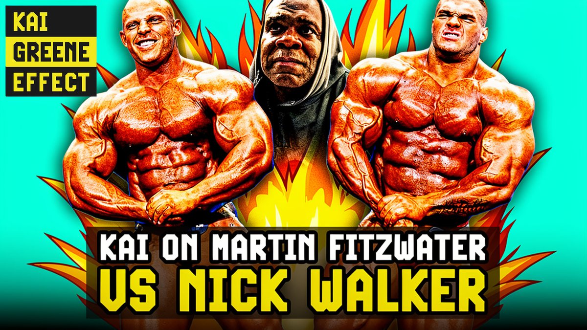 GenerationIron's tweet photo. New pod is LIVE! Kai Greene reflects on rivalry - both his own with Phil Heath and the newly controversial drama between Martin Fitzwater and Nick Walker. #KaiGreene #NickWalker #MartinFitzwater #bodybuilding #podcast

WATCH: https://t.co/FkYwwFMVnn https://t.co/2jjkc1ALyo