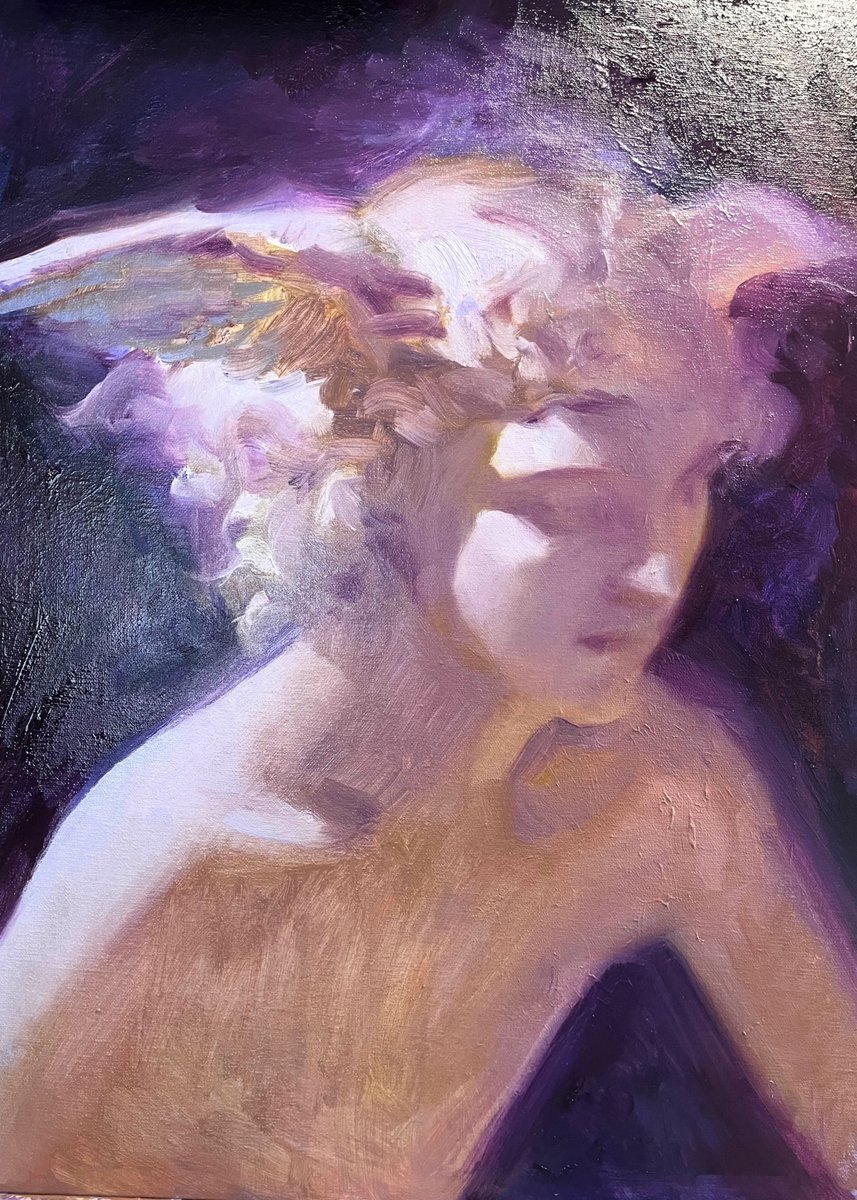 "Hypnos" 
By Juming Li. 🖌️🌹