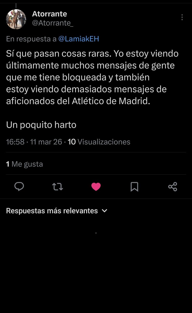 Fijaté <a href="/Atorrante_/">Atorrante</a> 
En el primer recorte que te pongo aparece un globito con un numero 2 (indicando que hay dos comentarios en el hilo).
Pues bien pincho sobre el y este aparece desierto.
No hay nada, está vacío el hilo.
🤔🤔🤔🤔🤔