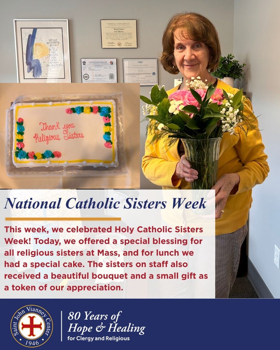 Saint John Vianney Center tweet media