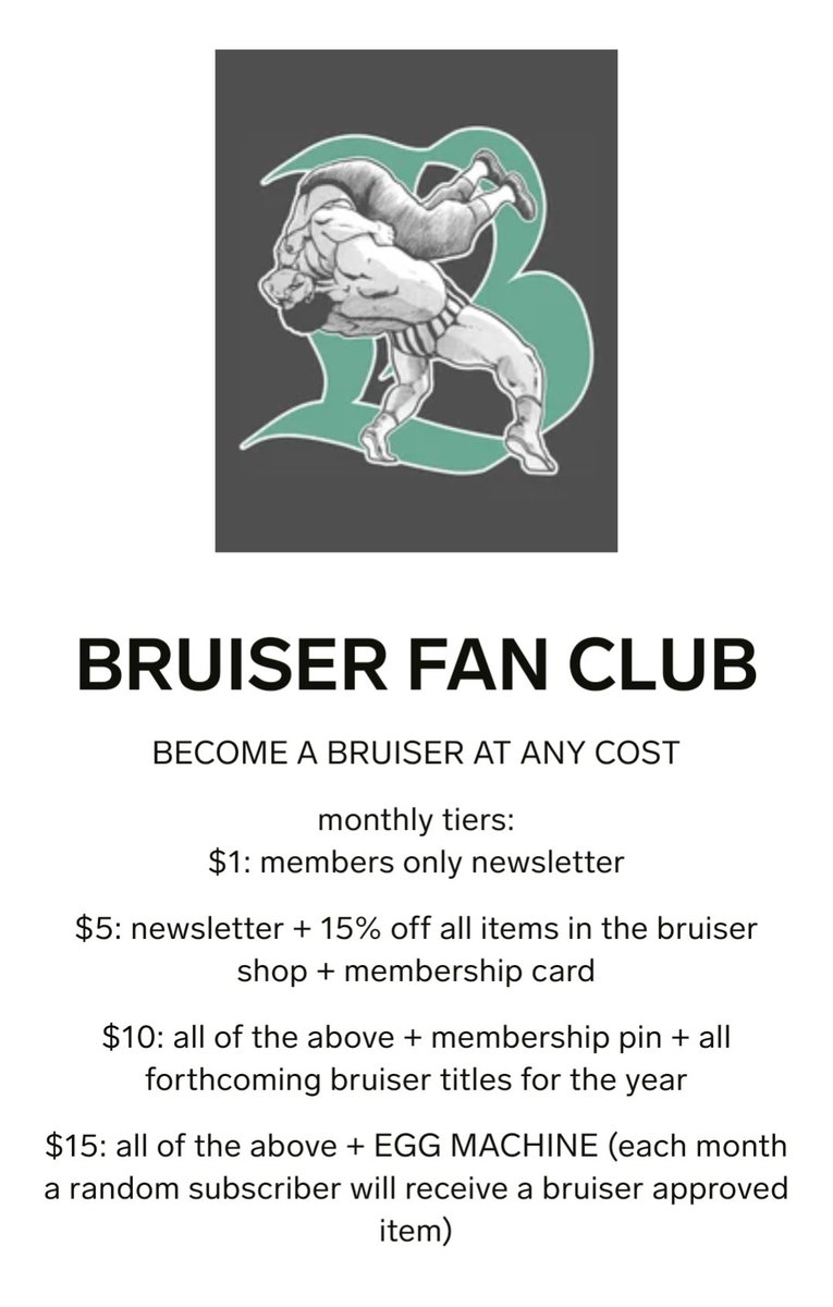 BRUISER tweet media