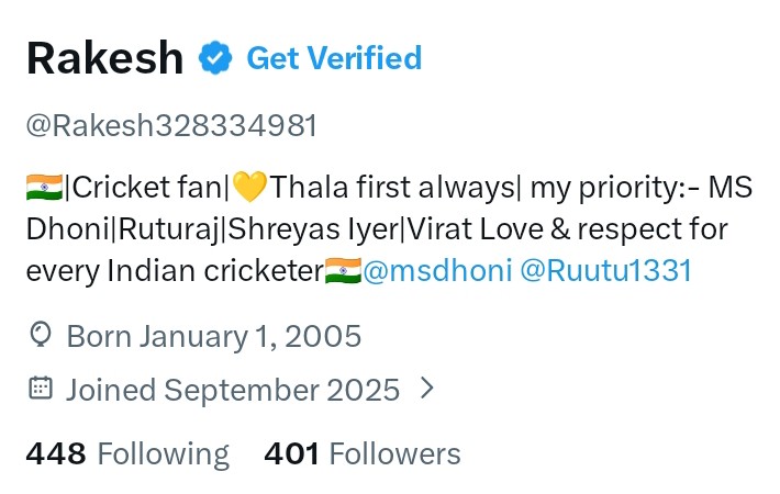 400 followers completed—thank you all for your support!!!!!! 💛
500 WHEN??

I will follow back every account until I reach 500 followers—no matter how big or small the account is...

Follow me and get a guaranteed follow back. 💯

Let's keep growing 📈 together 💛💛