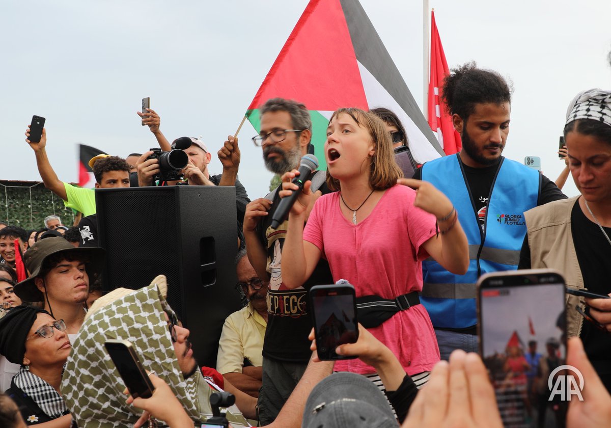 Live: Greta Thunberg praises Iran for using eco-friendly Ayatollahs.