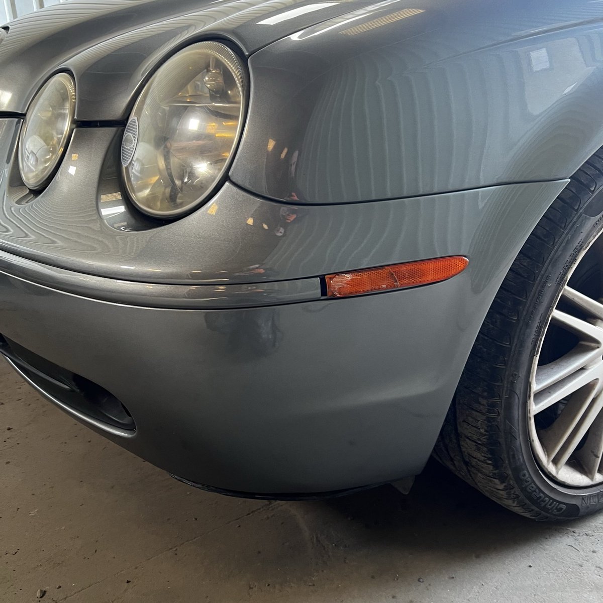 Most people don’t want their car tied up in a garage for days over a bumper scuff.

Repairs like this can often be done outside the house.

Driveway repair. Same day.

pitstopjsy.com 🏁
