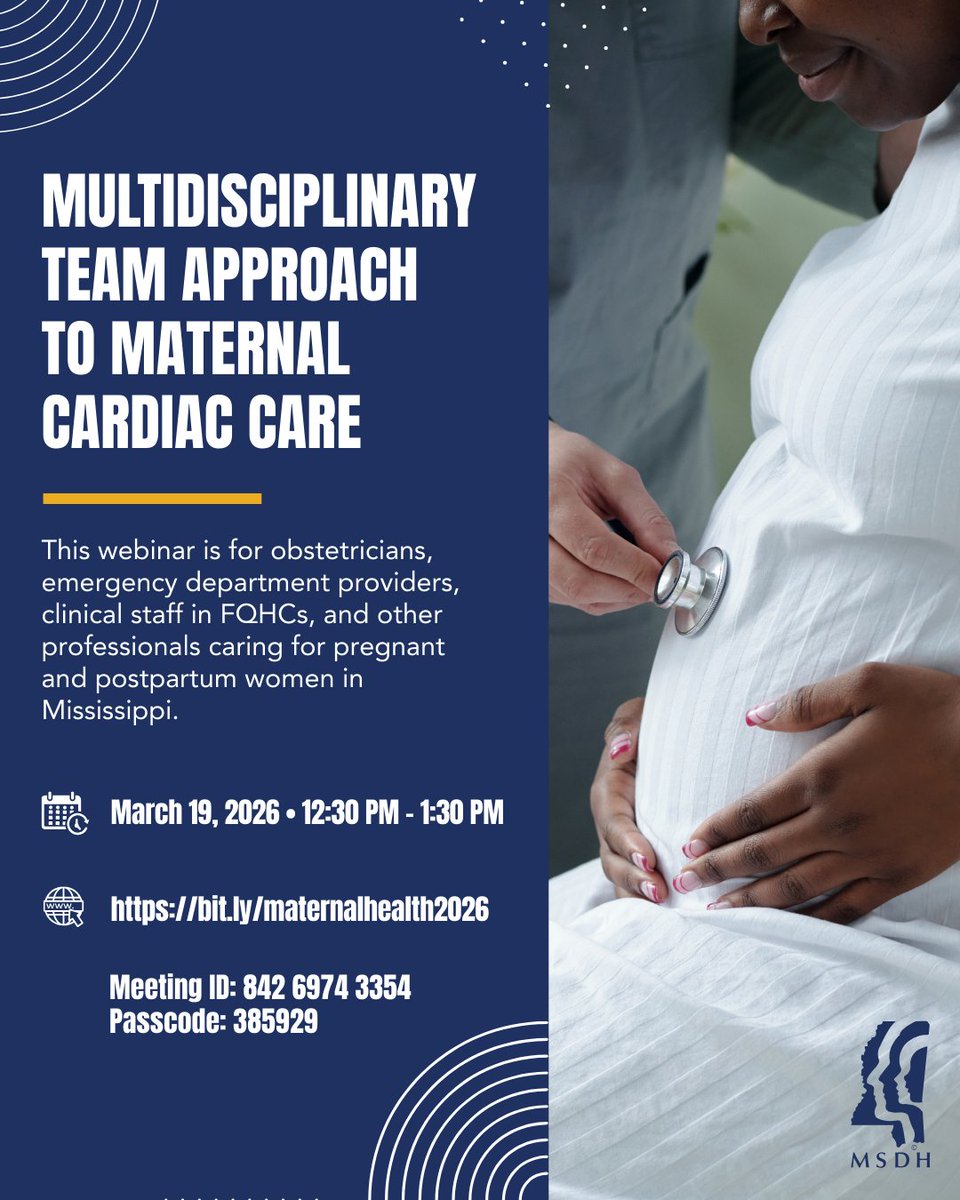 Mississippi State Department of Health tweet media