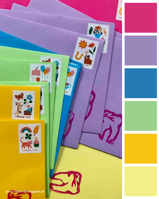 #spring #sendmoremail #USPS Spring is in the air 🌱 Slow down and enjoy this postal palette ☺️ . . . #spring #sendmoremail #USPS #USPSEmployee bit.ly/4sIud7G