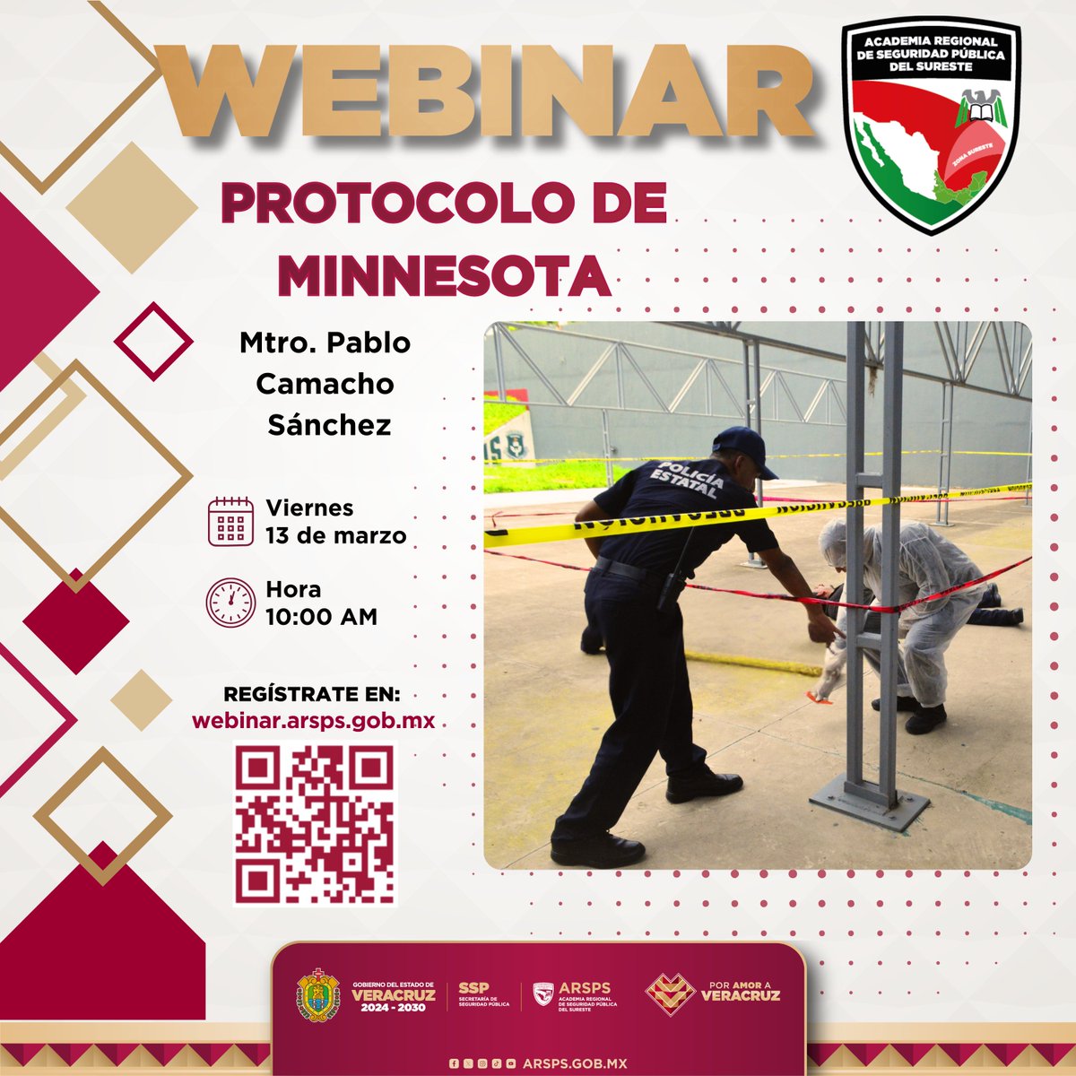 Academia Regional de Seguridad Pública del Sureste tweet media