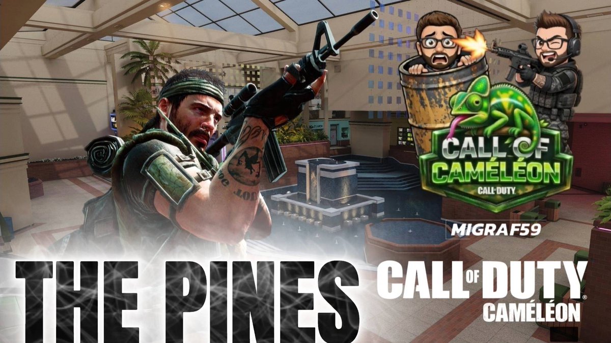 Migraf59's tweet photo. Incroyable cache-cache en Mode Caméléon sur Call of duty ! 😂 #BO6 #Coldwar #Caméléon #Prohunt
Nouvelle vidéo disponible 😉
Like, partage et abonne toi !
https://t.co/cSAUlTCIKf https://t.co/c4LdNtR8w7
