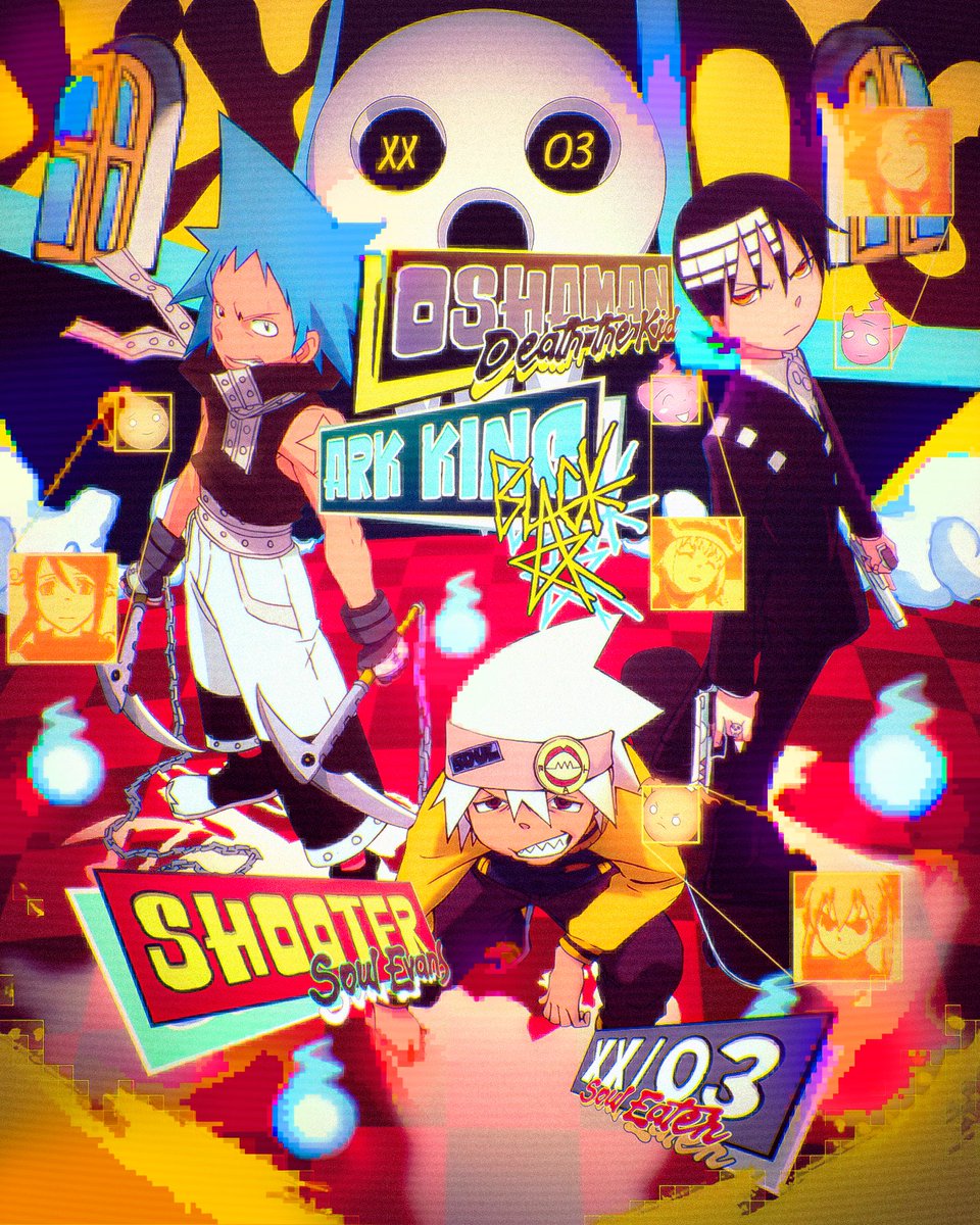 Shooter_sz's tweet photo. DEATH SQUAD (Soul Eater) Ft. oShaman &amp; Ark King 
Esse mês tamo de volta <3 👻⭐️🔫 https://t.co/e1baRN2SzV