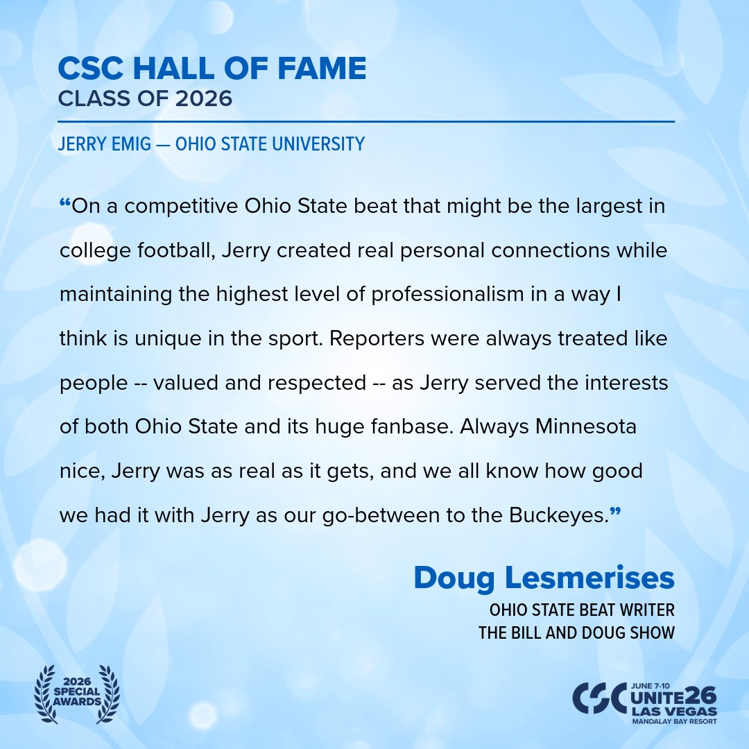 College Sports Communicators tweet media