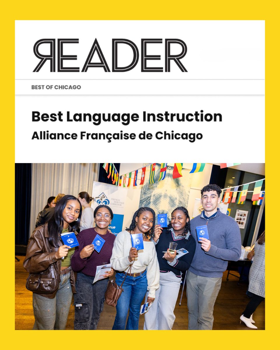 Alliance Française de Chicago tweet media