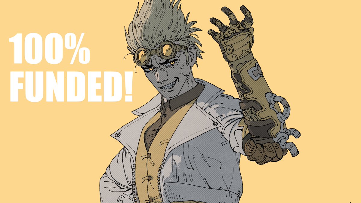 NewtakeMedia's tweet photo. MY BOOK HAS BEEN 100% FUNDED!!! YOU GUYS ARE SO AWESOME!
#comics #manga #mythology https://t.co/W9sK2xFxEo