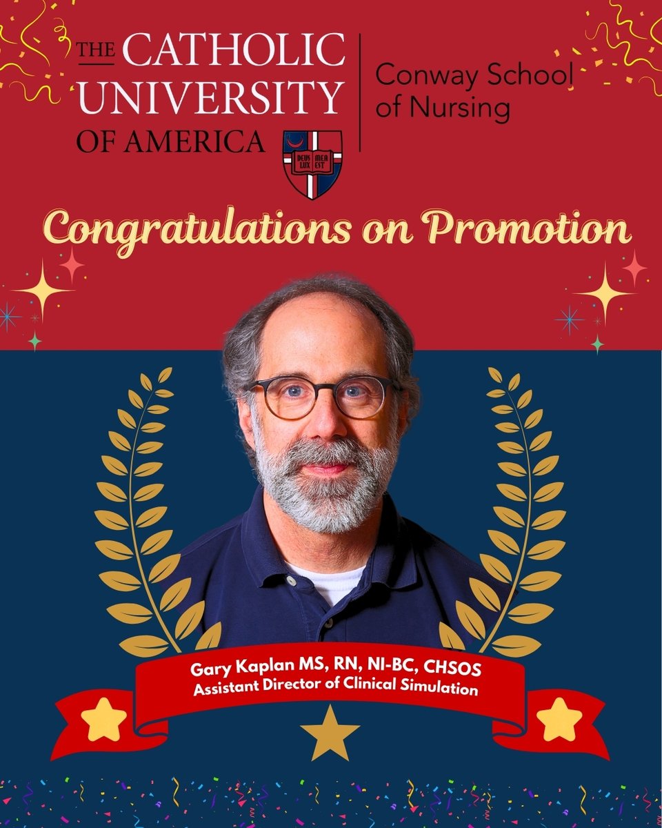 Catholic University Conway School of Nursing tweet media