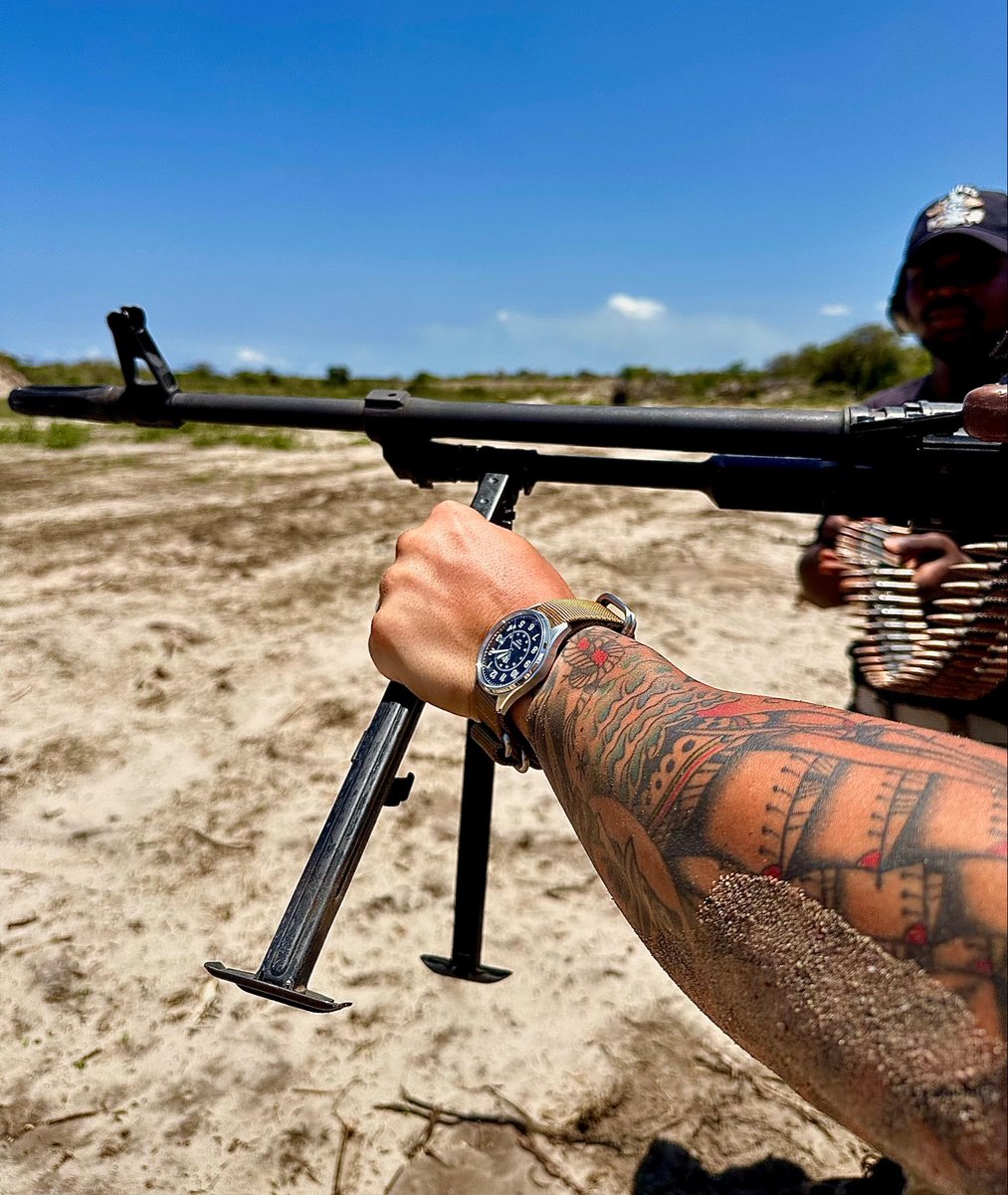 WassonWatch's tweet photo. If you were shoulder firing a PKM somewhere in Africa, you'd wear a Wasson. https://t.co/210zXxYvm5