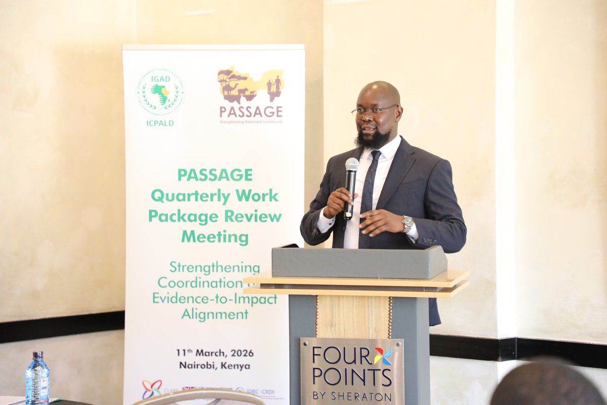 IGAD_CPALD's tweet photo. ICPALD in partnership with a diverse team of @PASSAGEProject_ co-implementers has been addressing #resilience gaps in transboundary areas of the IGAD region, using co-produced Anticipatory Action plans to build resilience in vulnerable pastoral communities.

Today's project review meeting focused on knowledge products and publications aspects of the ongoing project. 

While opening the session on behalf of Director @DerejeWaq, @Dr_Kathiya said, "This is the time to accurately depict and show what we have worked on during the last three years".

#CLimateAdaptationREsilience

**funded by @IDRC_CRDI / @FCDOResearch