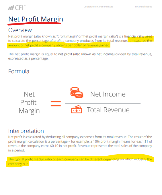 MeherJazibAli's tweet image. Net Profit Margin: % of revenue that remains as profit after all expenses, interests, taxes &amp;amp; levies. Measures overall profitability.

#IncomeStatement #KSE100 #PSX 💹