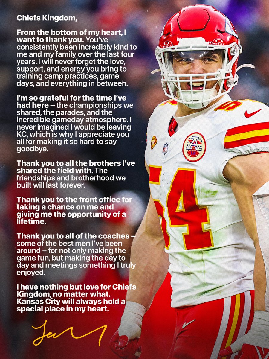 Leo Chenal tweet media