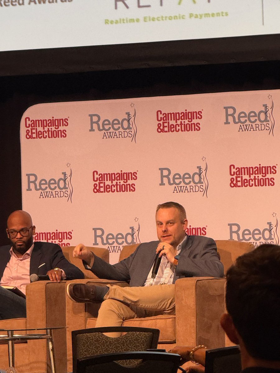 WRS Media President Aaron Evans joined a panel today in Charleston, SC to discuss the importance of building strong coalitions in minority communities ahead of the midterms. The discussion at the 2026 Reed Awards brought together panelists who shared a number of insightful and