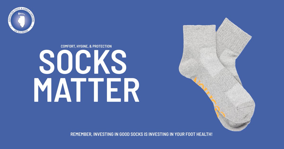 AdvancedFootChi's tweet image. 🧦 Why Socks Matter for Your Foot Health! 👣

Remember, investing in good socks is investing in your foot health! 🦶💙

#FootHealth #SocksMatter #AdvancedFootCare #HealthyFeet
