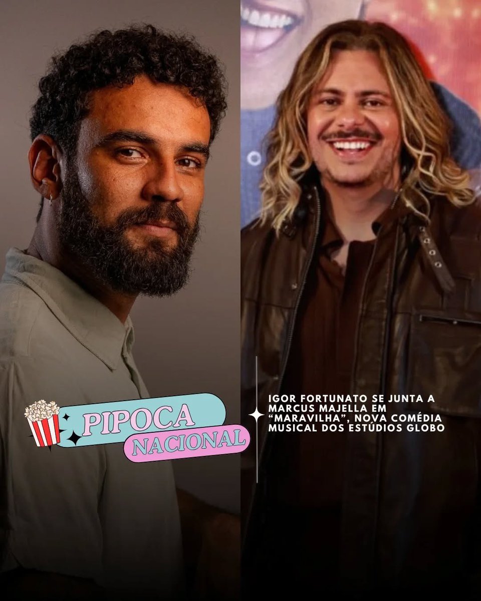 Igor Fortunato vai formar par romântico com Marcus Majella no filme “Maravilha!”. Na trama, Fortunato interpreta o namorado de um cantor de tecnobrega vivido por Majella.

O roteiro é assinado por Renata Andrade e Thais Pontes. A direção é de Pedro Brenelli.