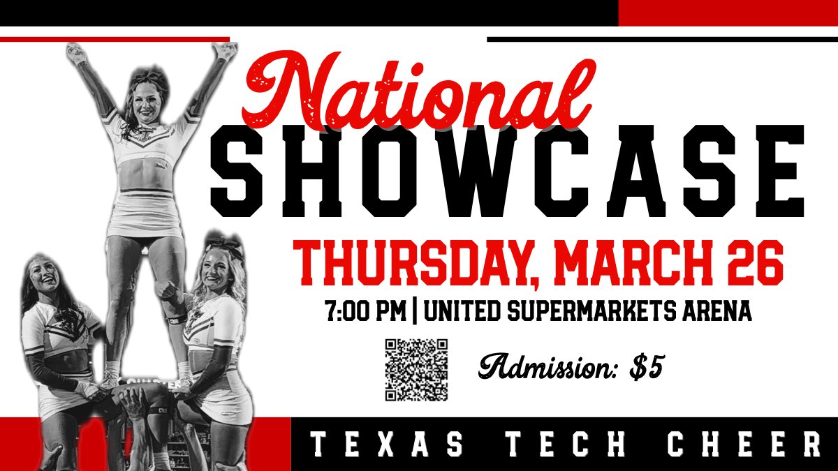 Texas Tech Cheer tweet media