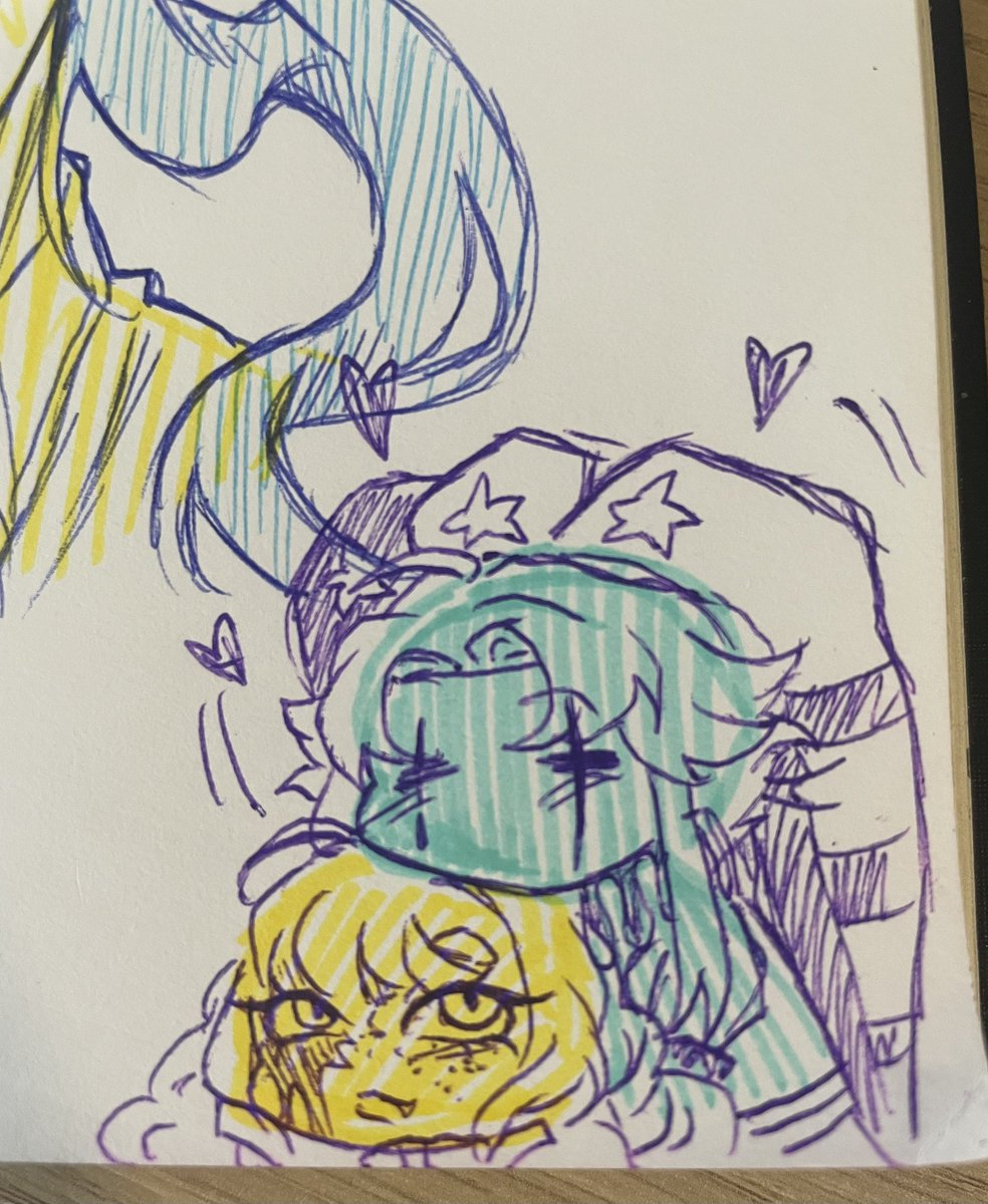 drew these pretty quickly today in college (pen sketches) #thefreakcircuspierrot #TFC