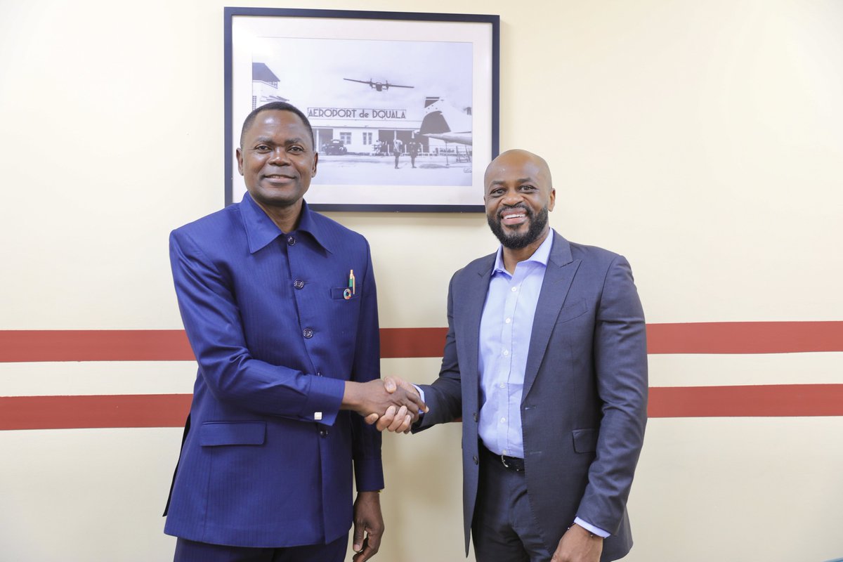 PNUDCameroun's tweet image. Mr. Mathieu @Ciowela &amp;amp; team met with Mr. Olivier Sohaing Tayou, DG of #GroupeSohaing &amp;amp; @AkwaPalaceHotel, to explore the Group’s CSR efforts supporting #InclusiveGrowth and private sector engagement.

Discussions also highlighted initiatives to support the use of certified