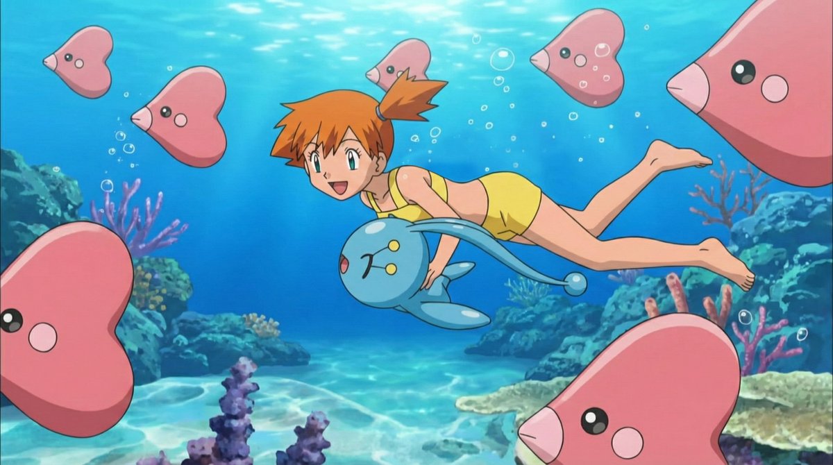 MistyReturn's tweet photo. Under the sea with the best Water-type trainer. 🧜‍♀️💙
#Pokemon #Misty #CeruleanCity https://t.co/M9AlODI6zU