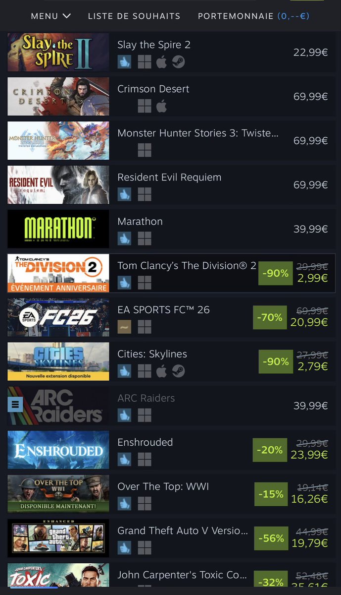 Stature_Fans's tweet photo. #ALPUL John’s Carpenter Toxic Commando entre dans le top 14 Steam !!
Quel carton avant même la date de sortie ! Cela promet de belles ventes pour le titre de Focus Interactive (Pullup) pour ce jeu AA !
@boursiton @Uther_pandragon https://t.co/ROJuZyFNpg
