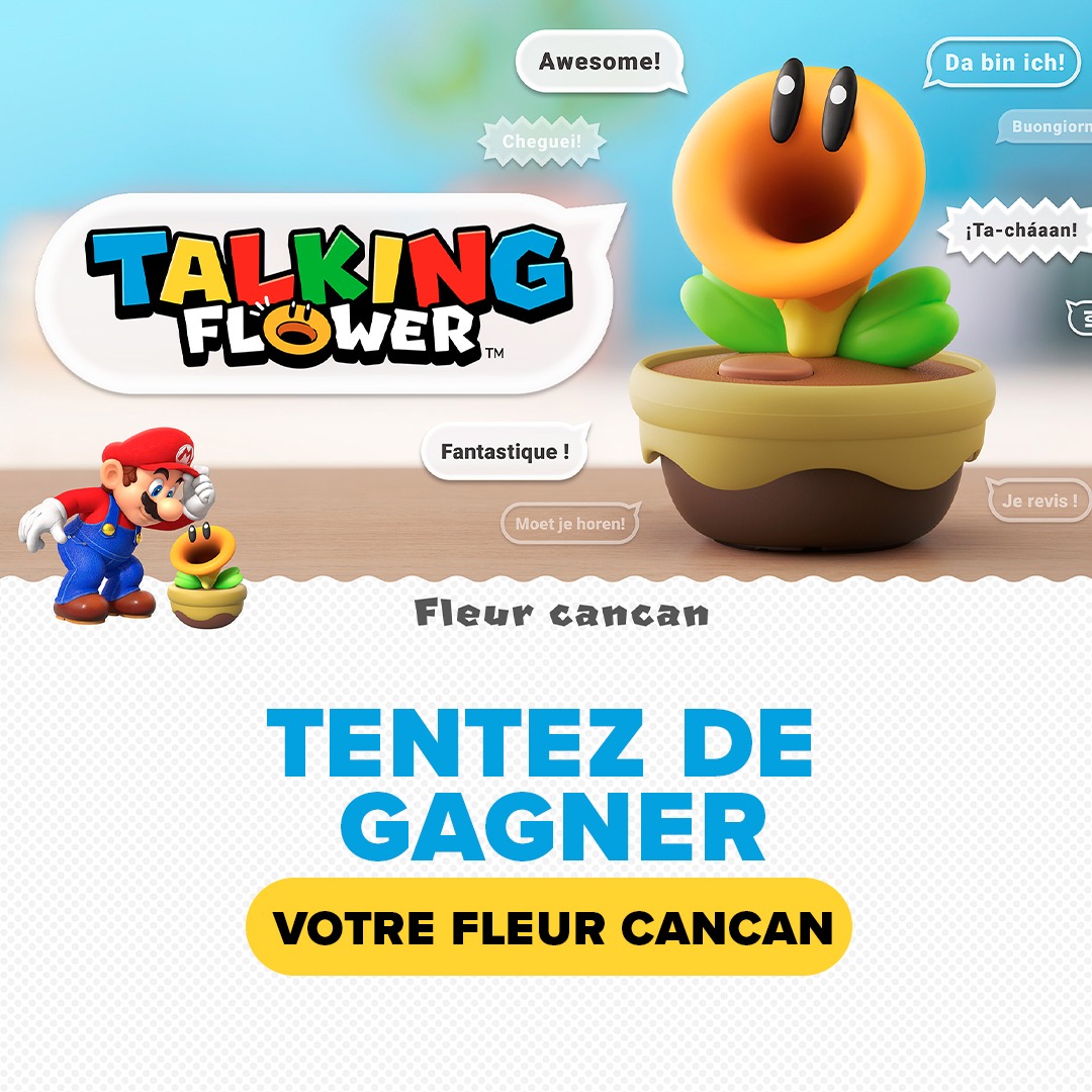 🌷 La Fleur Cancan débarque demain dans vos salons ! Pour l'occasion, on vous propose d'en gagner une 🤗

🟠 Like⁣⁣⁣, RT &amp; Follow <a href="/Micromania_Fr/">Micromania-Zing</a>
🟠 Mentionne en réponse un ami avec #MicromaniaCancan

Tirage au sort dans 7 jours 🔥