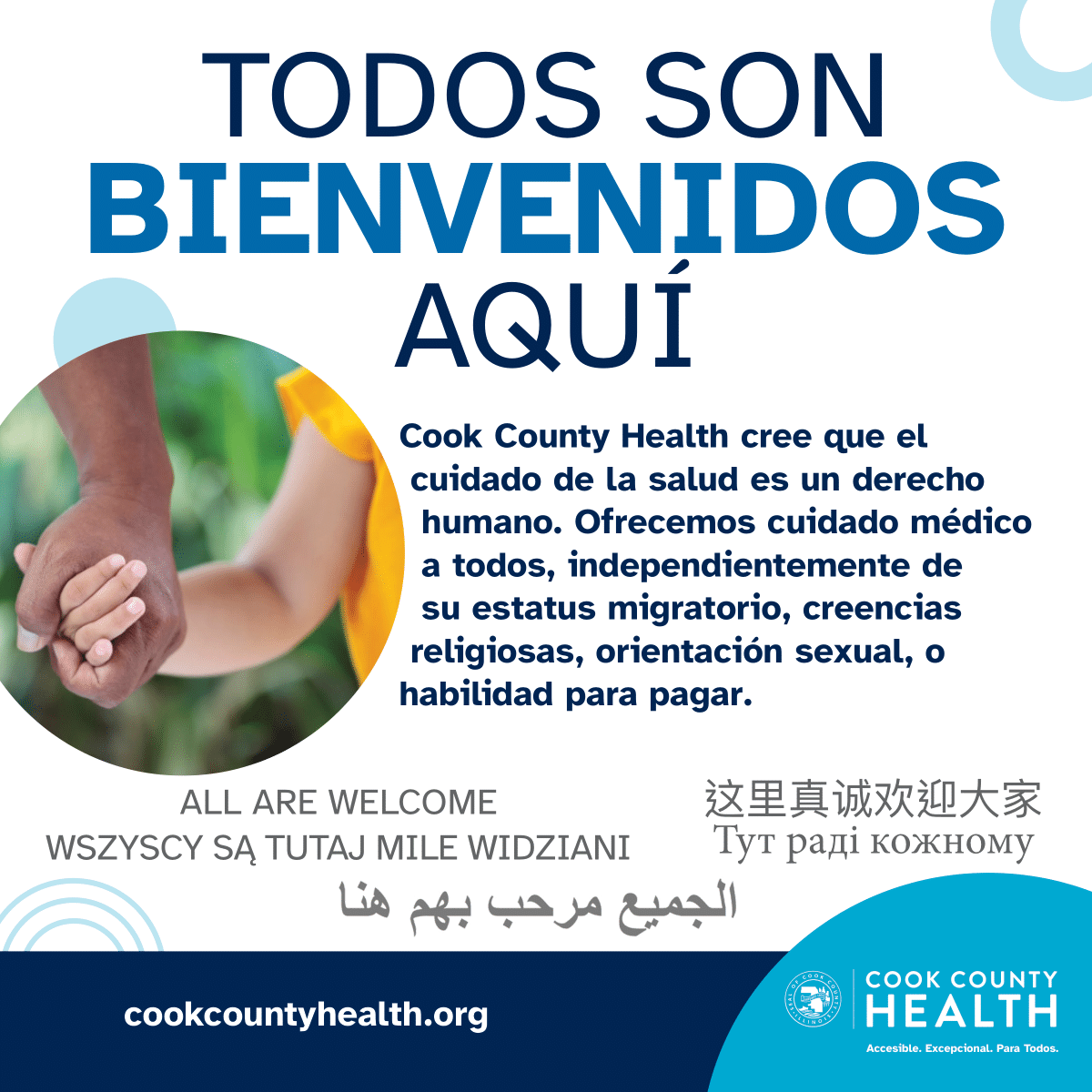 Cook County Health tweet media