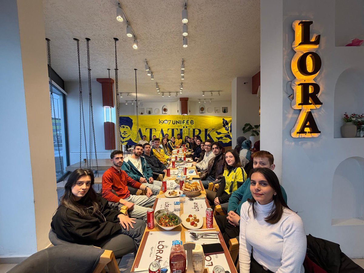 UFBAtaturk's tweet photo. 1907 ÜNİFEB Atatürk Üniversitesi örgütlenmesi olarak geleneksel iftar yemeği organizasyonumuzu gerçekleştirdik. Katılan tüm arkadaşlarımıza teşekkür ederiz. https://t.co/es75JmsM7l