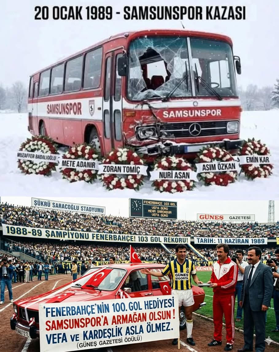 1988/89 sezonunda Fenerbahçe 103 gol ile rekor kırmış ve şampiyon olmuştu. Güneş Gazetesi 100. golü atan oyuncuya araba hediye etmişti. 100. golü atan oyuncumuz Turhan Sofuoğlu, Sarıyer'e attığı gol ile bu araba ödülünü almaya hak kazanmıştı. Ancak 20 Ocak 1989'da Samsunspor