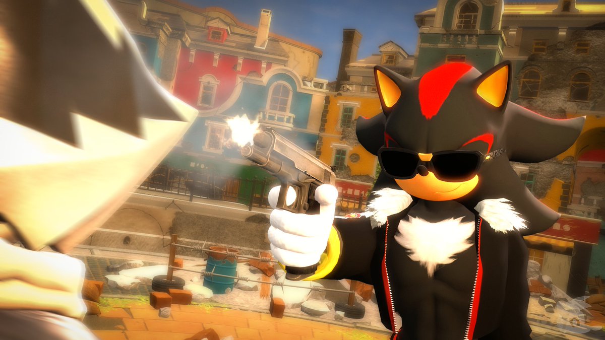 MadWinte's tweet photo. "-Go back where you belong, loser!"
Infinite's status: alive and well

#sfm #sfw #shadowthehedehog #shadow #infinite #infinitethejackal https://t.co/BHlCNsf5nZ